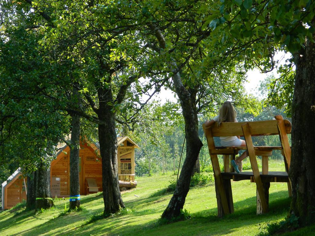 Glamping Organic Farm Slibar Villa Trzic Luaran gambar