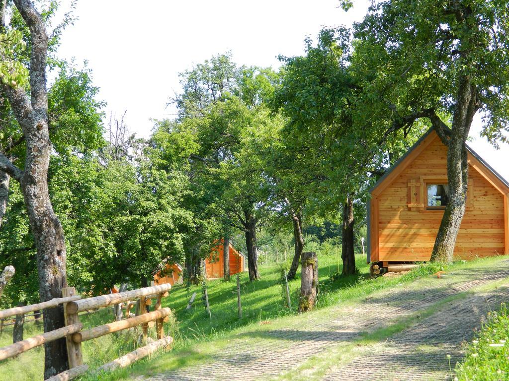 Glamping Organic Farm Slibar Villa Trzic Luaran gambar