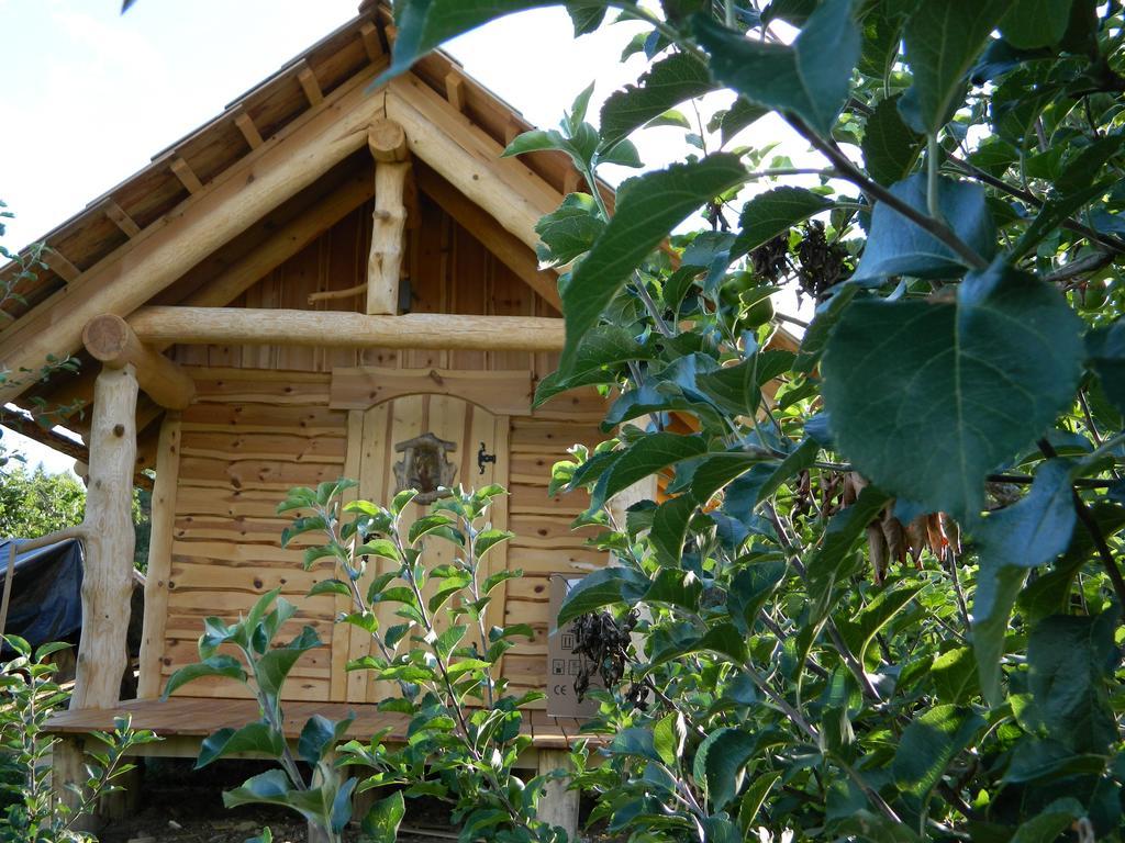 Glamping Organic Farm Slibar Villa Trzic Luaran gambar