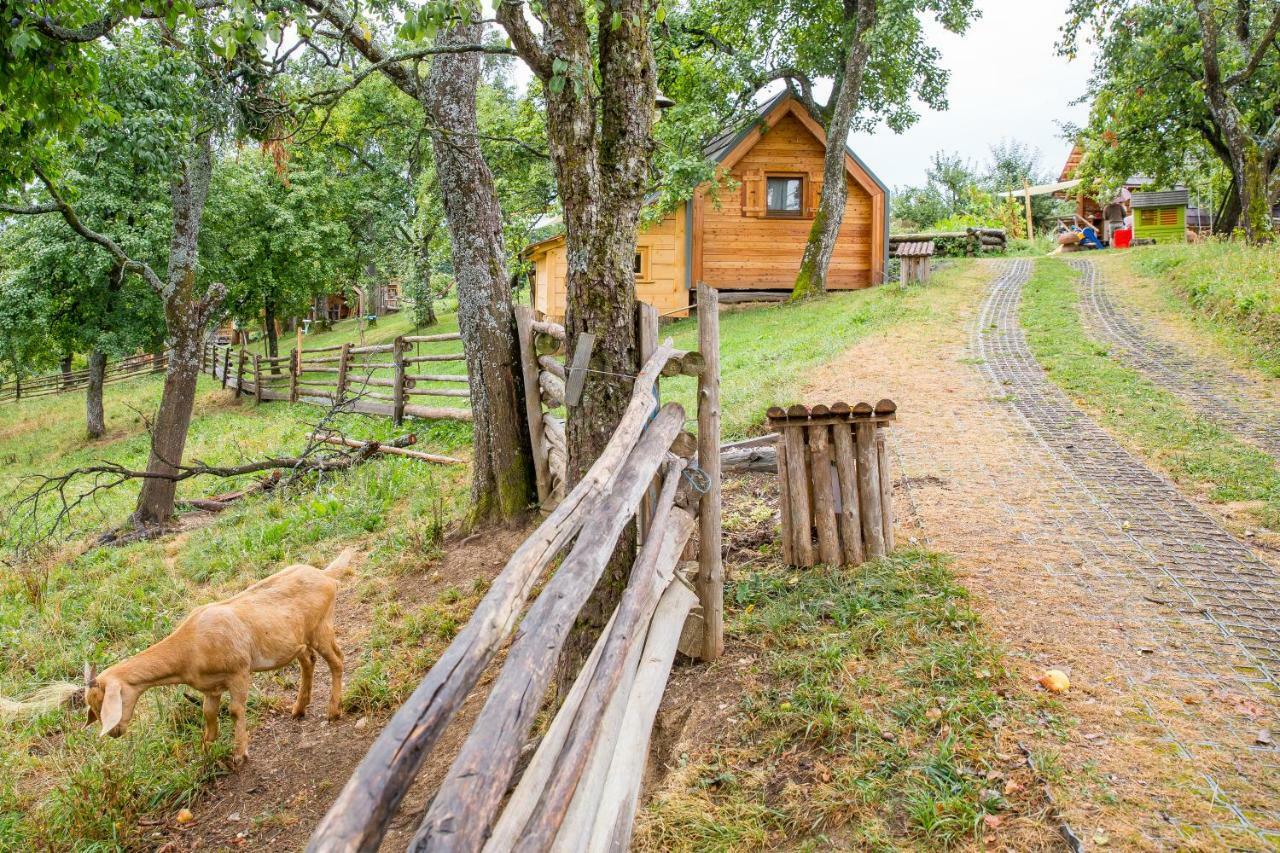 Glamping Organic Farm Slibar Villa Trzic Luaran gambar