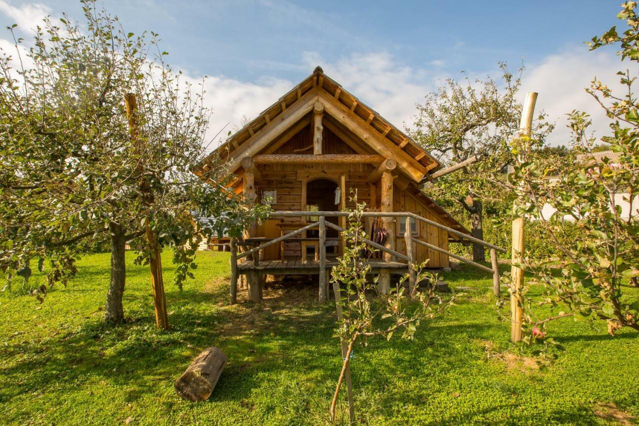 Glamping Organic Farm Slibar Villa Trzic Luaran gambar